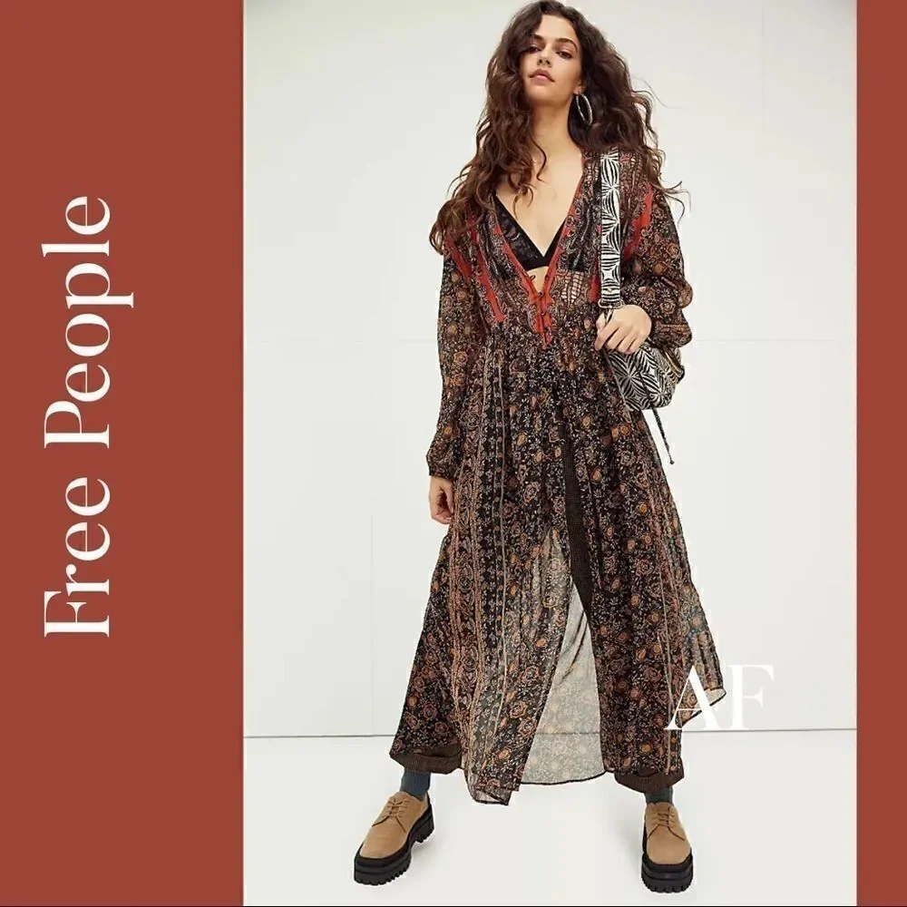 FREE PEOPLE FREE FLOWING MAXI TOP